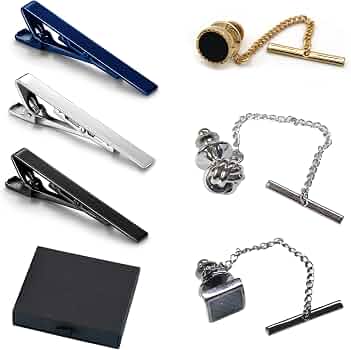 Diamday 8 Pezzi Spille per Cravatte da Uomo 14K Oro Placcato Fermacravatta con Catena Cravatte Necktie Regolare Spille per Cravatta per Matrimonio Affari Anniversario Argento Diamday 8 Pezzi Spille per Cravatte da Uomo 14K Oro Placcato Fermacravatta con Catena Cravatte Necktie Regolare Spille per Cravatta per Matrimonio Affari Anniversario Argento
