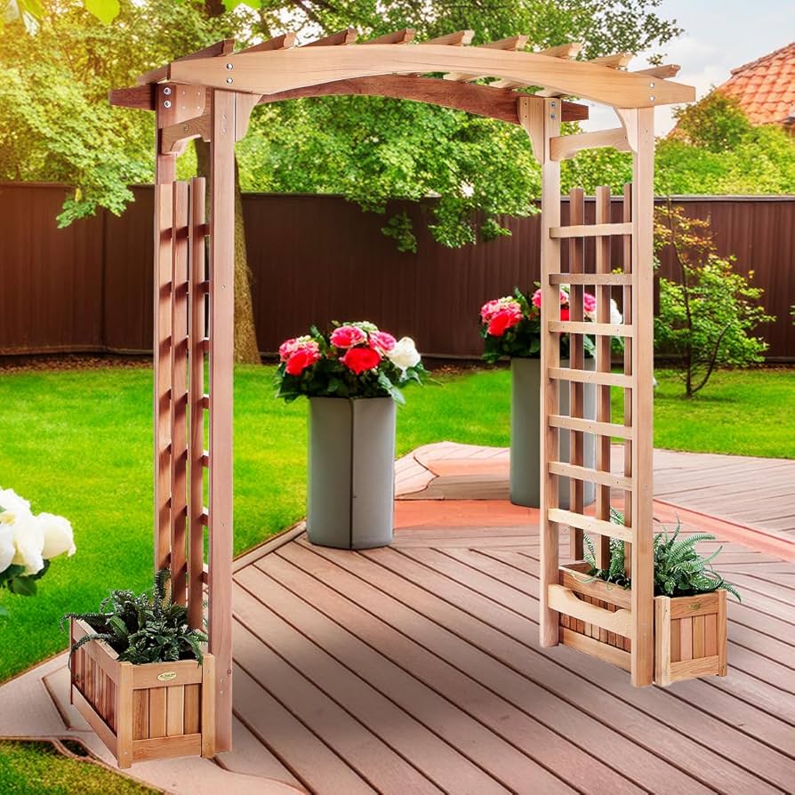 Amazon.com : All Things Cedar PA96-Set 6-ft Cedar Garden