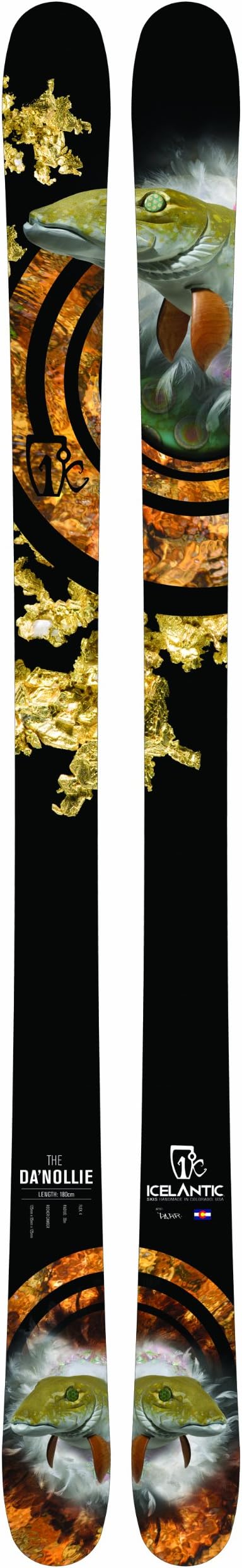 Icelantic Skis Da'Nollie 2015 Alpine Skis