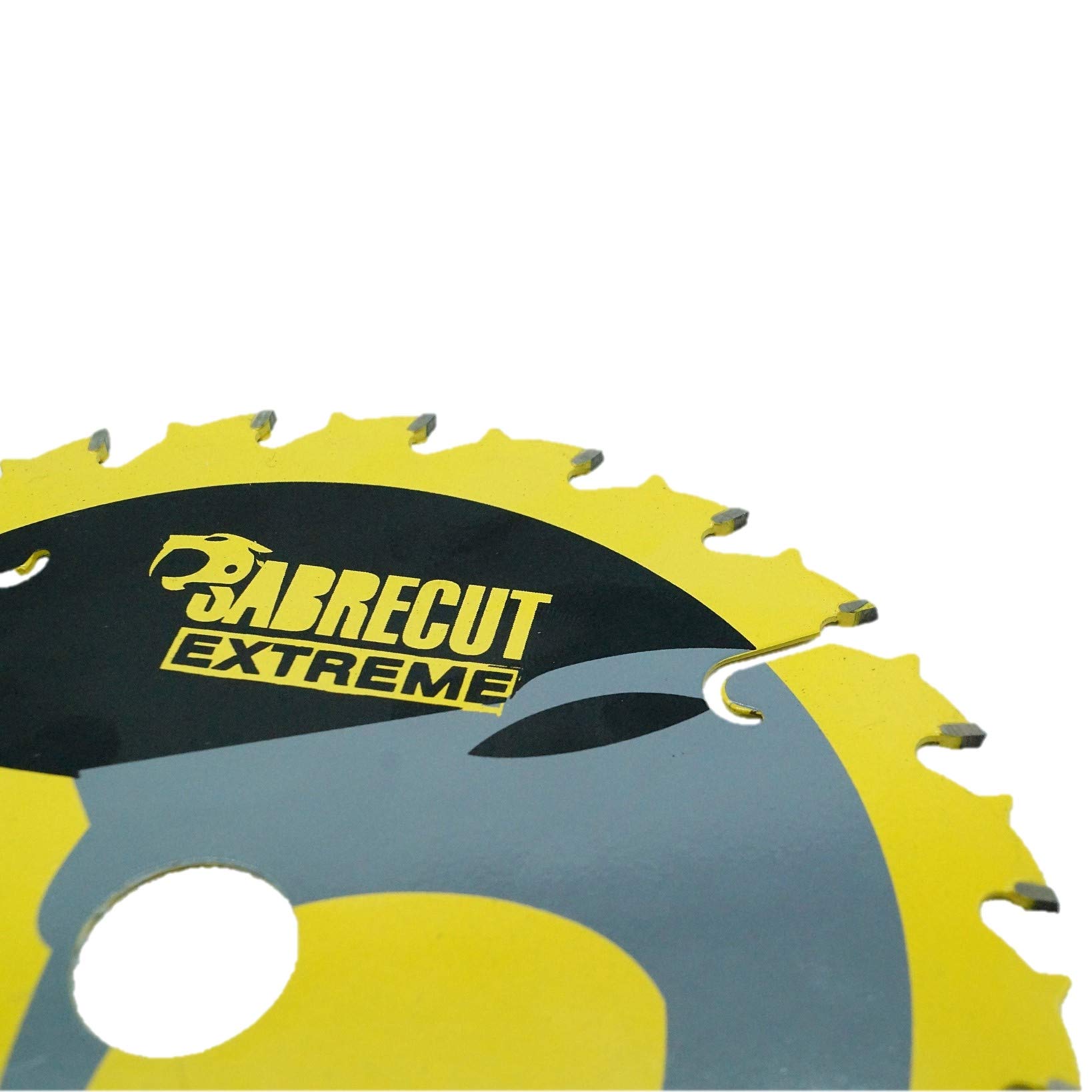 Saxton TCT16524T 165 mm x 24t TCT trait de coupe mince sans fil lame de scie circulaire compatible avec Dewalt Makita