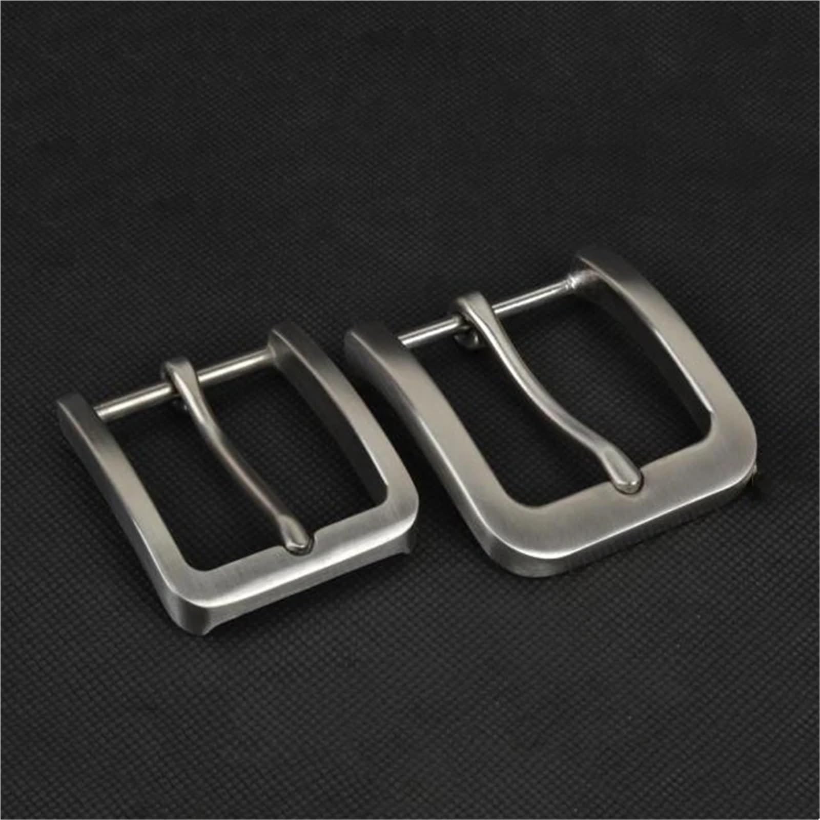 Hebilla de cinturón acero inoxidable hecha a mano, 10 Uds., 35mm, 40mm ancho, hebillas Metal sólido para Cinturón