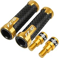 Vista 14 de Para Yamaha MT-10 FZ-10 MT10 FZ10 2016 7/8 "0.866 in Agarraderas Manillar Motocicleta CNC Manija Bar Extremos Tapa Tapones de Peso Slider