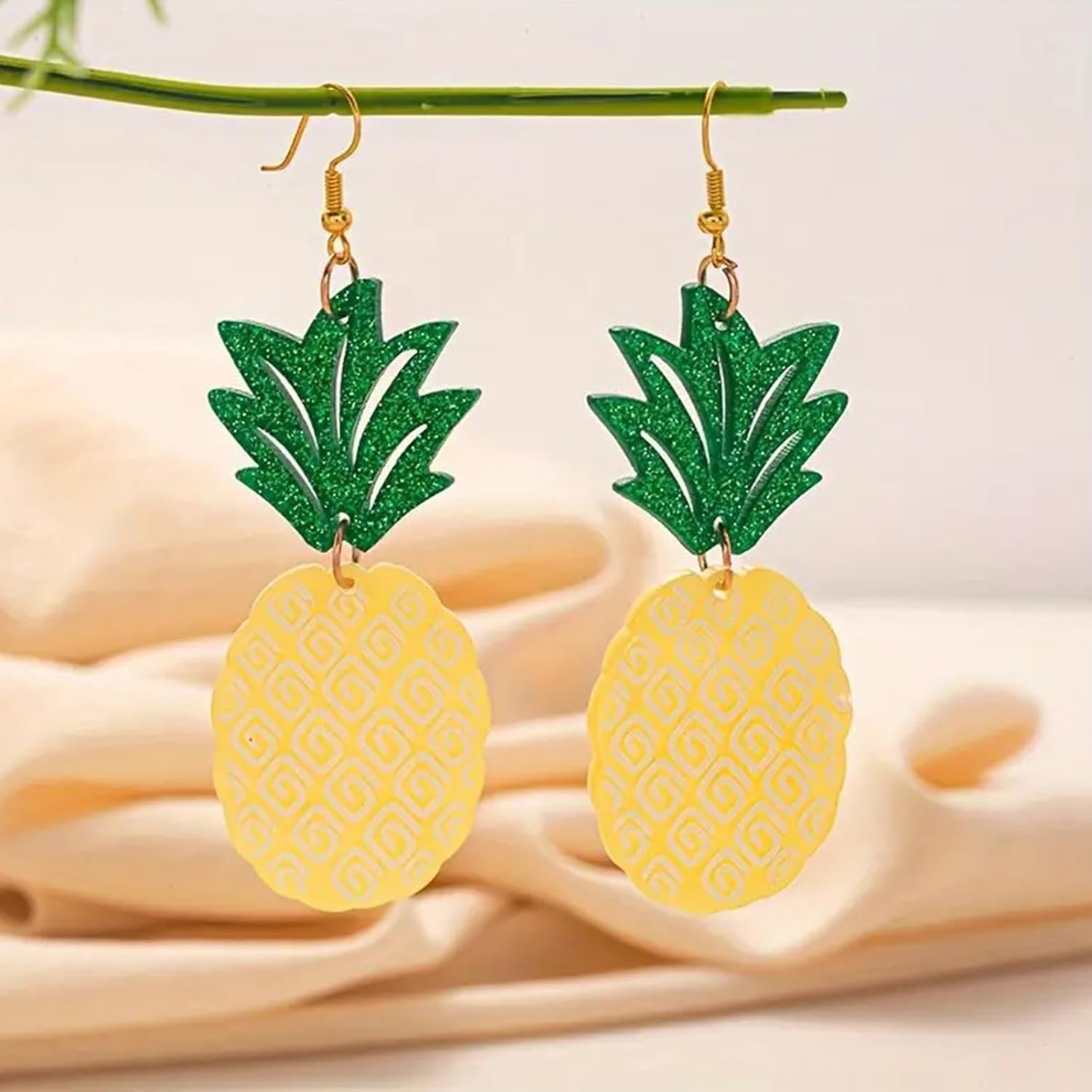 Palm Tree Earrings for Women Tropical Summer Beach Earrings Coconut Pineapple Lightweight Dangle Jewelry - Image 5