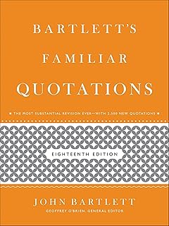 Bartlett's Familiar Quotations