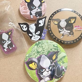 ジョジョの奇妙な冒険 イギー 缶バッジ Amazon 特典 DVD 予約