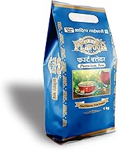 First Flavour Premium Danedaar Strong Kadak Regular Black chai leaves Single Origin, Fresh Assam Premium Chai Pati Loose Leaf Pack of 1Kg (1 kg (Pack Of 1))