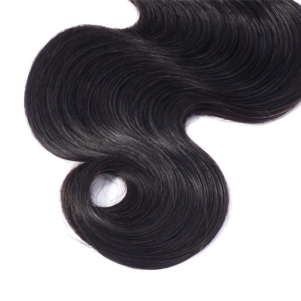 6A Grade Brazilian Virgin Body Wave Hair 3 Bundles 14" 16" 18" Natural Color 100% Unprocessed Brazilian Virgin Human Hair Extension Body Wave