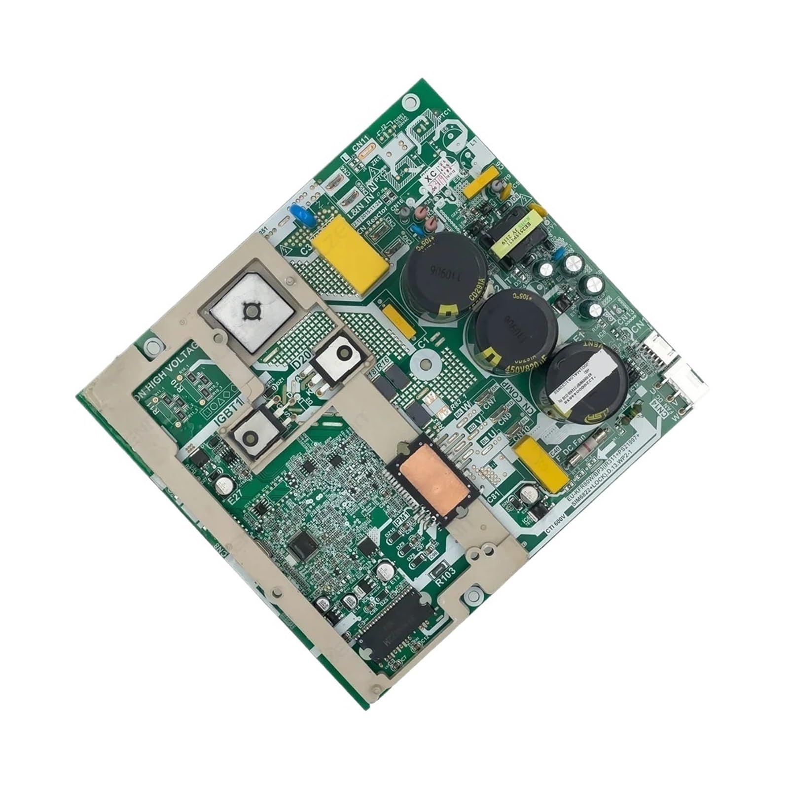 Control Board，Compatible For Midea，Air Conditioner EU-KFR80W/BP3(IR311+PS21997+SIM6822+LOCK).D.13.WP2-1 17122000018251 Circuit PCB