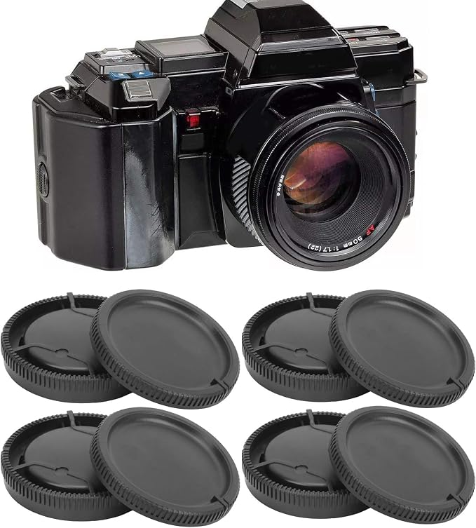 Set 4 piezas tapas para lente Sony A Mount miniatura 2