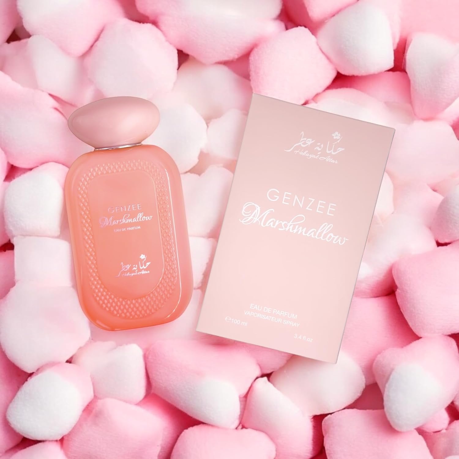 GENZEE Marshmallow Eau de Parfum, Gourmand Fragrance for Women, 3.4 fl oz - Image 3