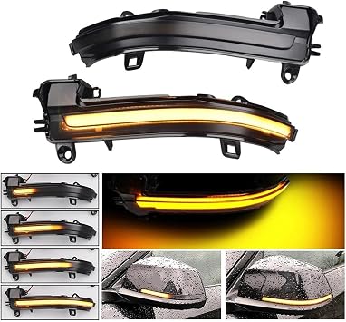 Dynamic Turn Signal Side Mirror Sequential Light Lamp For BMW 1 2 3 4 Series F20/21/23/30/31/32/33/34 X1 For E84 I3 Side Mirror Blinker Lamp