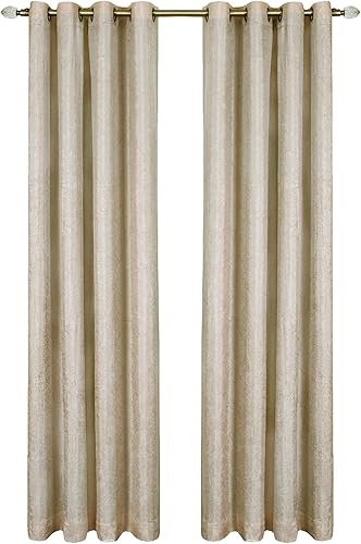 Miniatura 7 de Achim Home Furnishings cortinas blackout con arandelas Berenjena,Plata,Borgoña,Bronceado,Blanco,https://www.amazon.com/dp/undefined