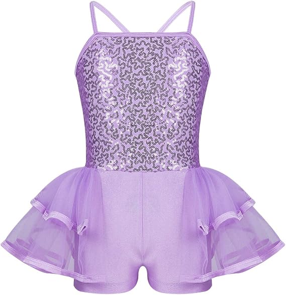 Kinder Mädchen Ballerina Fee Prom Party Kostüm Pailletten Meerjungfrau