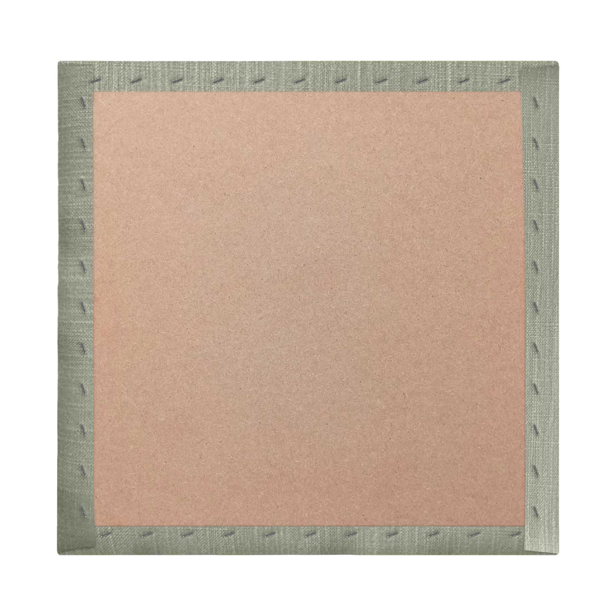 DHOME Pannelli Imbottiti in Lino Naturale Autoadesivi per Parete Acustici Fonoassorbenti Protezione dagli Impatti Testiere Decorazione Casa Camera da Letto (Verde, 60x60cm)