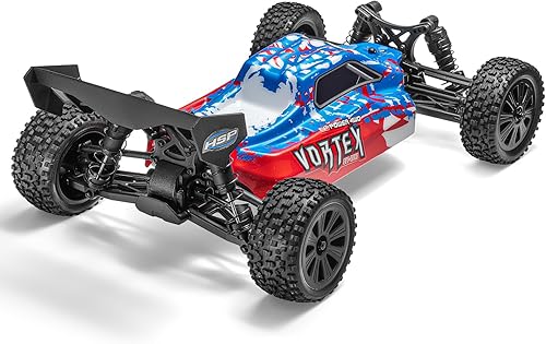 Miniatura 3 de HSP Rc Car 110 Off Road Buggy Racing 4WD Energía Eléctrica Control remoto Coche 4x4 Alta Velocidad Hobby Vehículo Juguetes (azul)