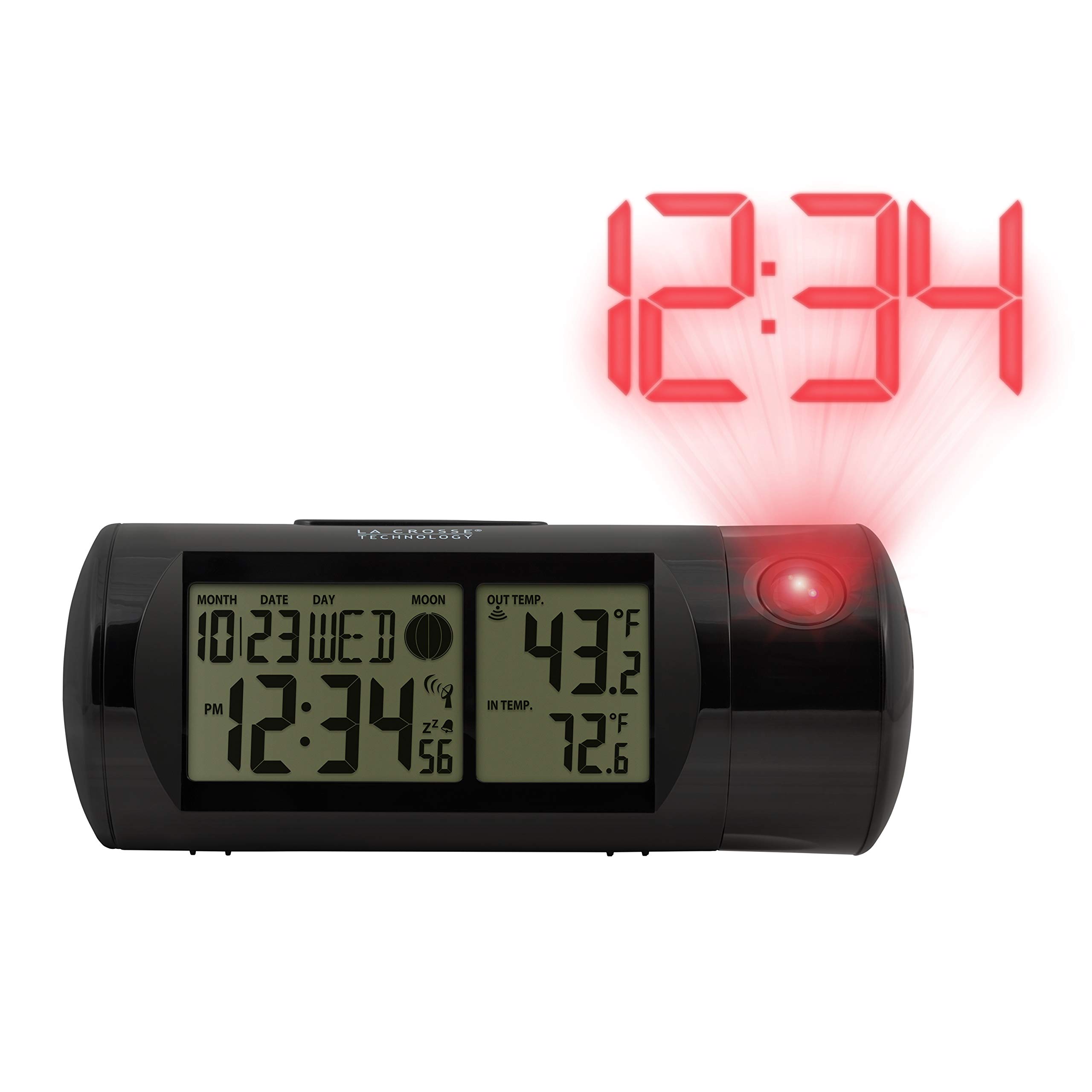 Amazon.com: La Crosse Technology 616-143 Projection Alarm Clock