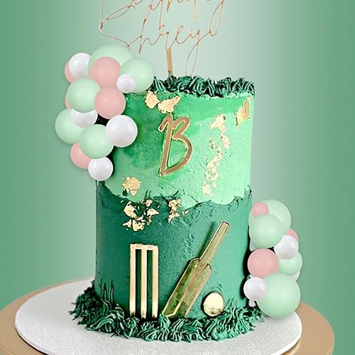 Miniatura 4 de Gyufise 30 piezas de decoración de pastel de bola, mini globos, bolas de espuma, púas de pasteles, bolas de decoración de tartas, bolas de
