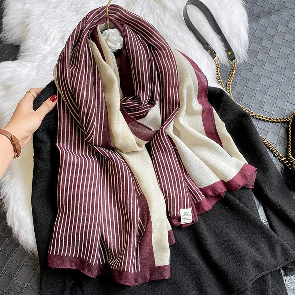 Bufanda de Mujer, pañuelo cálido de Invierno para el Cuello, Hijab, Bufandas, chales para Mujer, pañuelos, estolas Florales