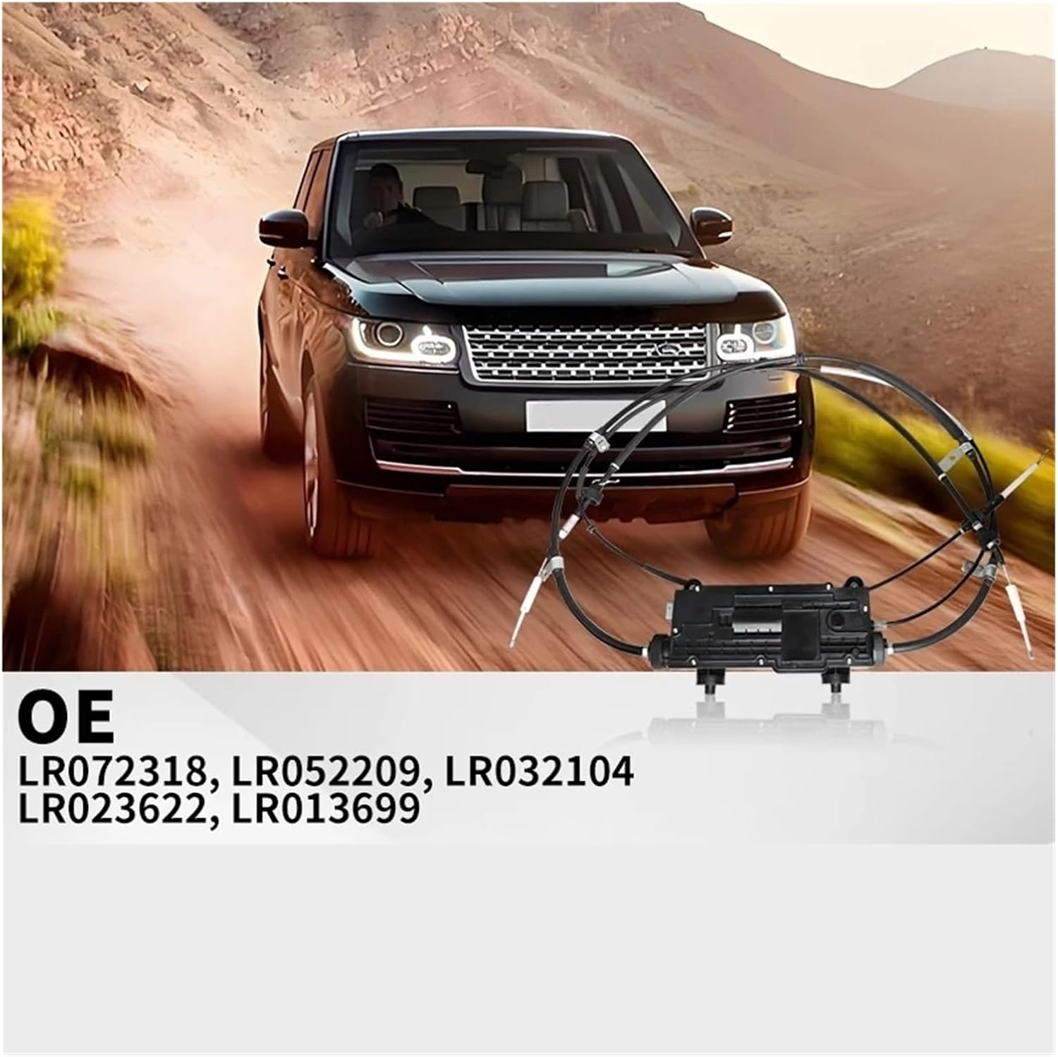 Parking Brake Actuator for Land for Rover for Discovery 4 for Range for Rover LR072318 2010-2013 Parking Brake Assembly Electronic Parking Brake Handbrake Actuator Handbrake Actuator