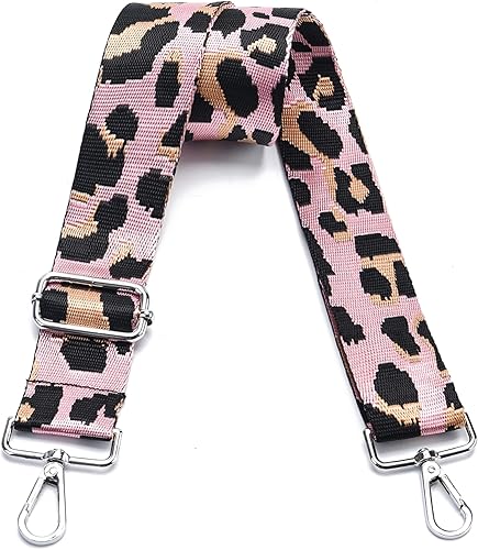 Miniatura 118 de Correa ancha para bolso, correa ajustable para bolsa cruzada, correas de hombro plateadas