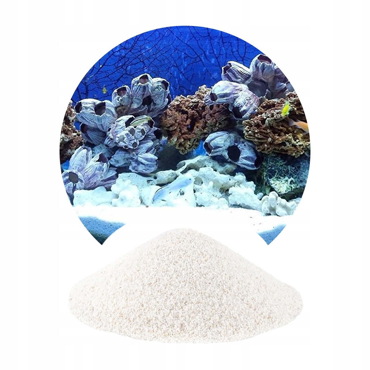30kg Natural Aquarium Sand Substrate For All Types Fish Tanks Silica 0,5mm — view 16