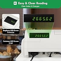 Vista 9 de Caja registradora con punto de venta,Caja registradora electrónica,Cajón de caja registradora con impresora térmica,Sistema POS Caja