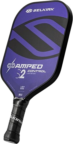 Miniatura 29 de Selkirk Sport Paletas de pickleball Amped | Ensambladas en los Estados Unidos | Amped Control o Amped Pro Pala de pickleball de fibra de vidrio |