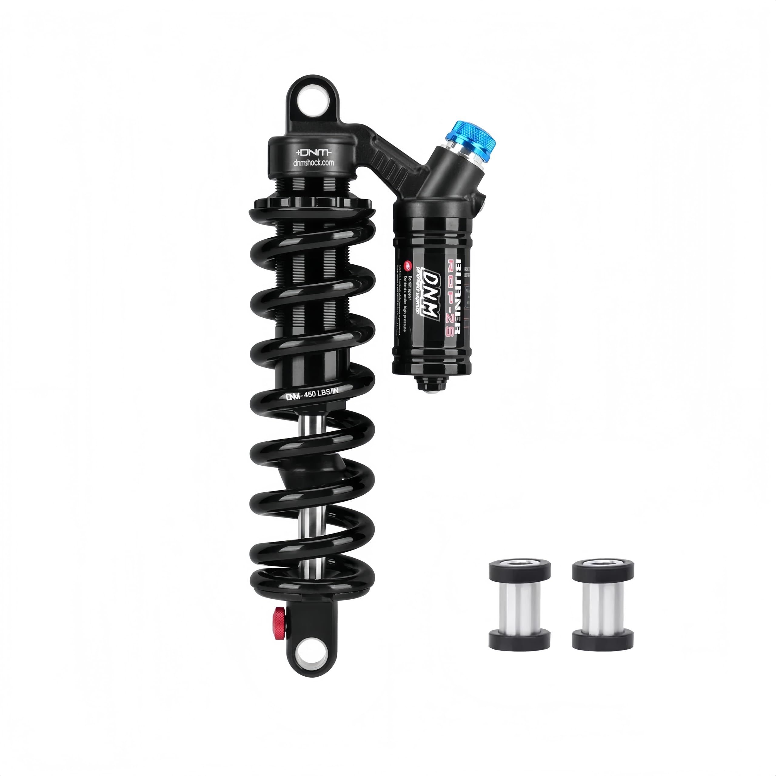 DNM RCP-2S Amortisseur arrière à Ressort hélicoïdal, 190 mm, 200 mm, 210 mm, 220 mm, 230 mm, 240 mm, pièce de Suspension VTT for vélo de Montagne AM FR DH