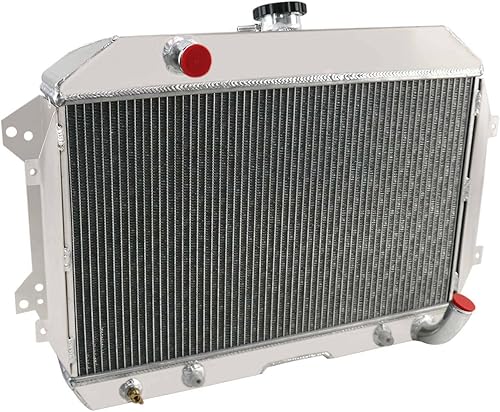 Miniatura 3 de EGINCOOLER Radiador de aluminio para Nissan Datsun 1970-1975 240z 260z 2.4L2.6L ATMT 3 filas Core todo radiador de aluminio + ventilador de cubierta