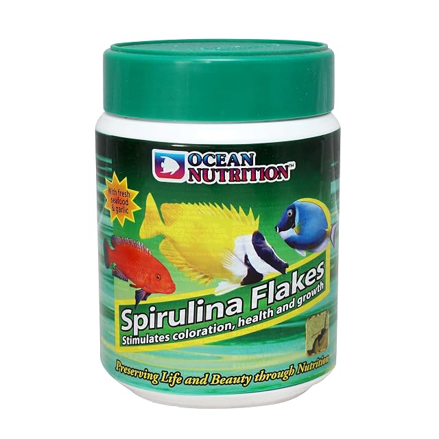 Hojuelas de espirulina para Pescado, 156 g