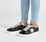 LUCKY STEP Fashion Star Glitter Sneakers.. ..Scintillant Bling Shiny Bedazzled Mariée Chaussures de mariée pour femmes