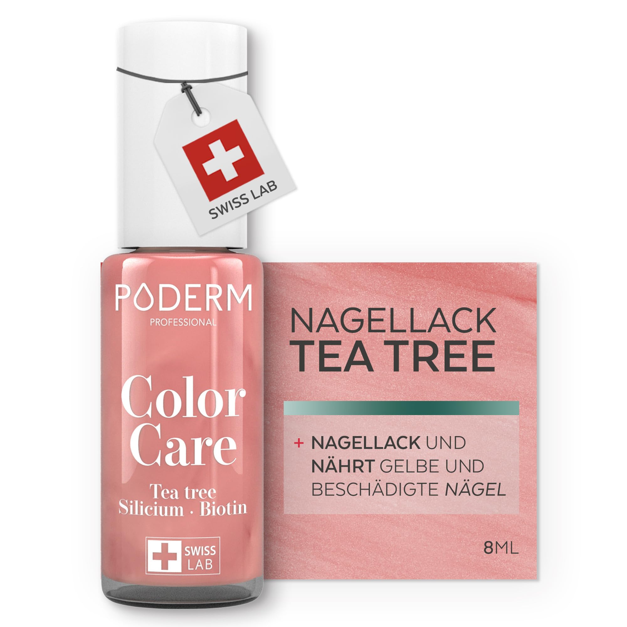 PODERM - HAUTRISSE UND HORNHAUT - Repariert und beruhigt Risse/Nährt und erweicht Hornhaut - INTENSIVE NACHTPFLEGE 8H - 100% natürliche Inhaltsstoffe - Fußpflege - Swiss Made