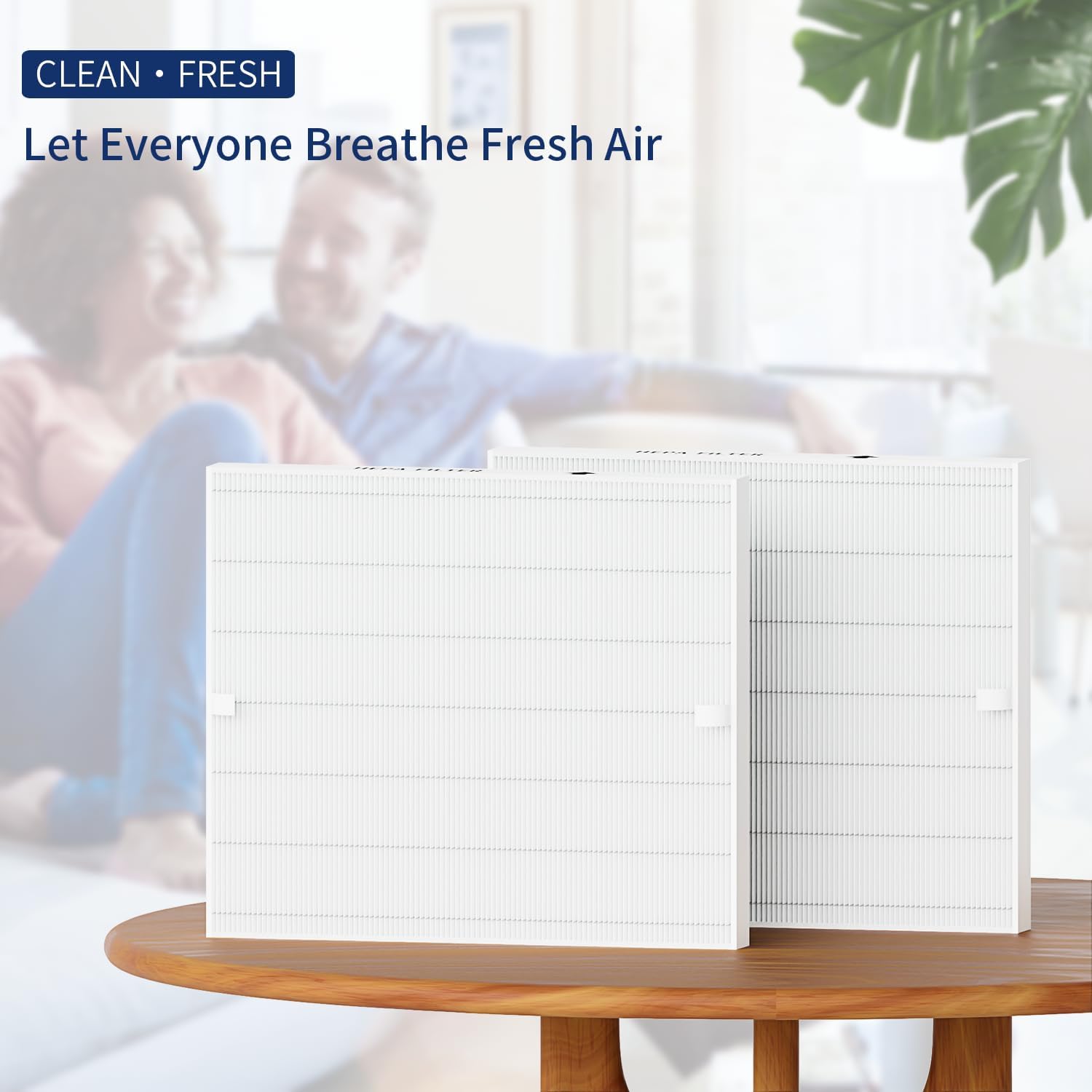 2-Pack Airmega AP-1512HH Filter Set Replacement for Coway AP-1512HH and 200M Air Purifiers, Only 2 True HEPA H13 Filters