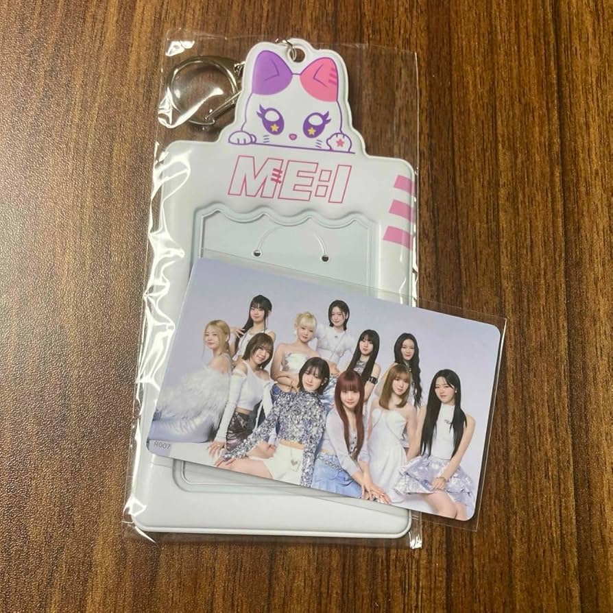 Amazon.co.jp: ME:I トレカケース トレカホルダー 特典トレカ付き みゃ