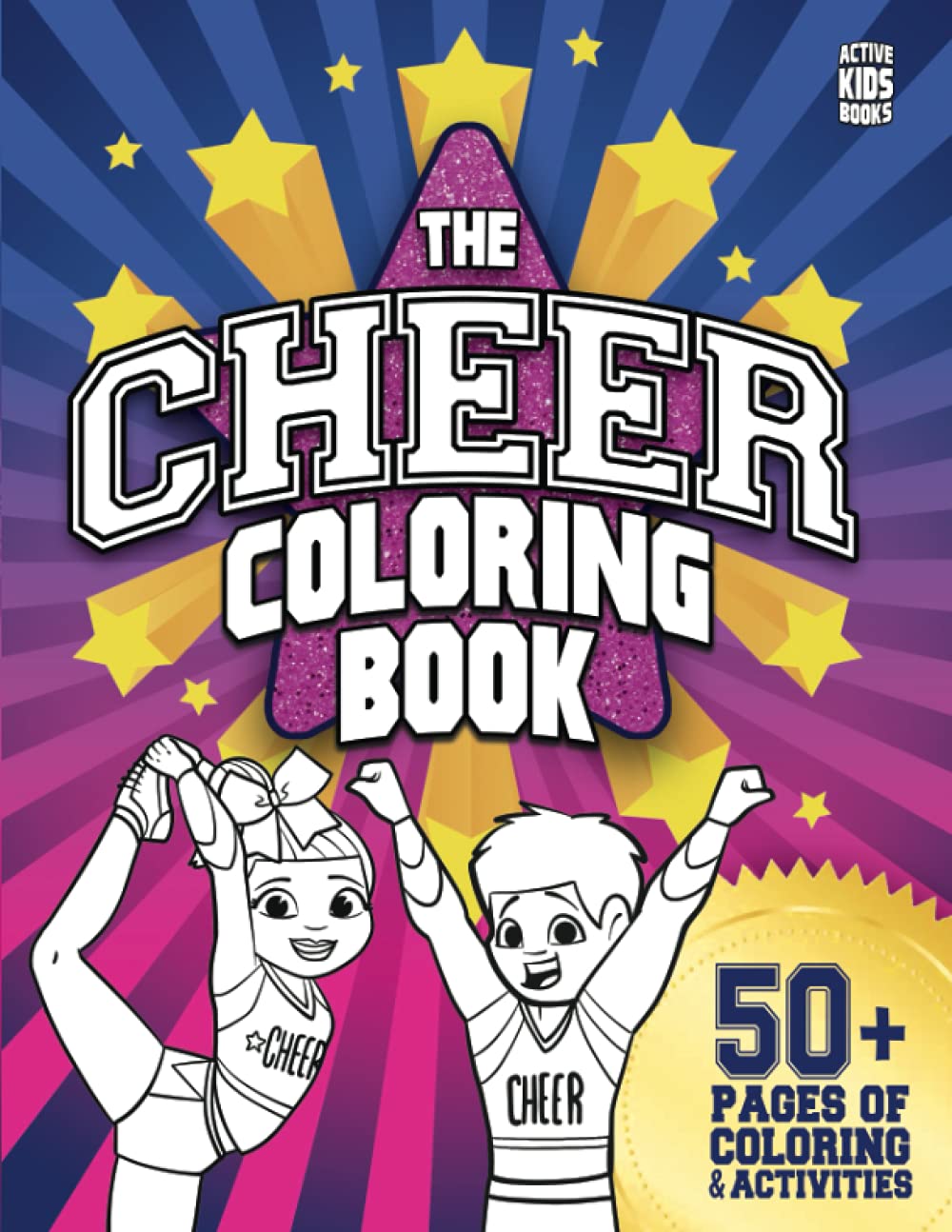 The Cheer Coloring Book 50 Pages Of Coloring And Activities