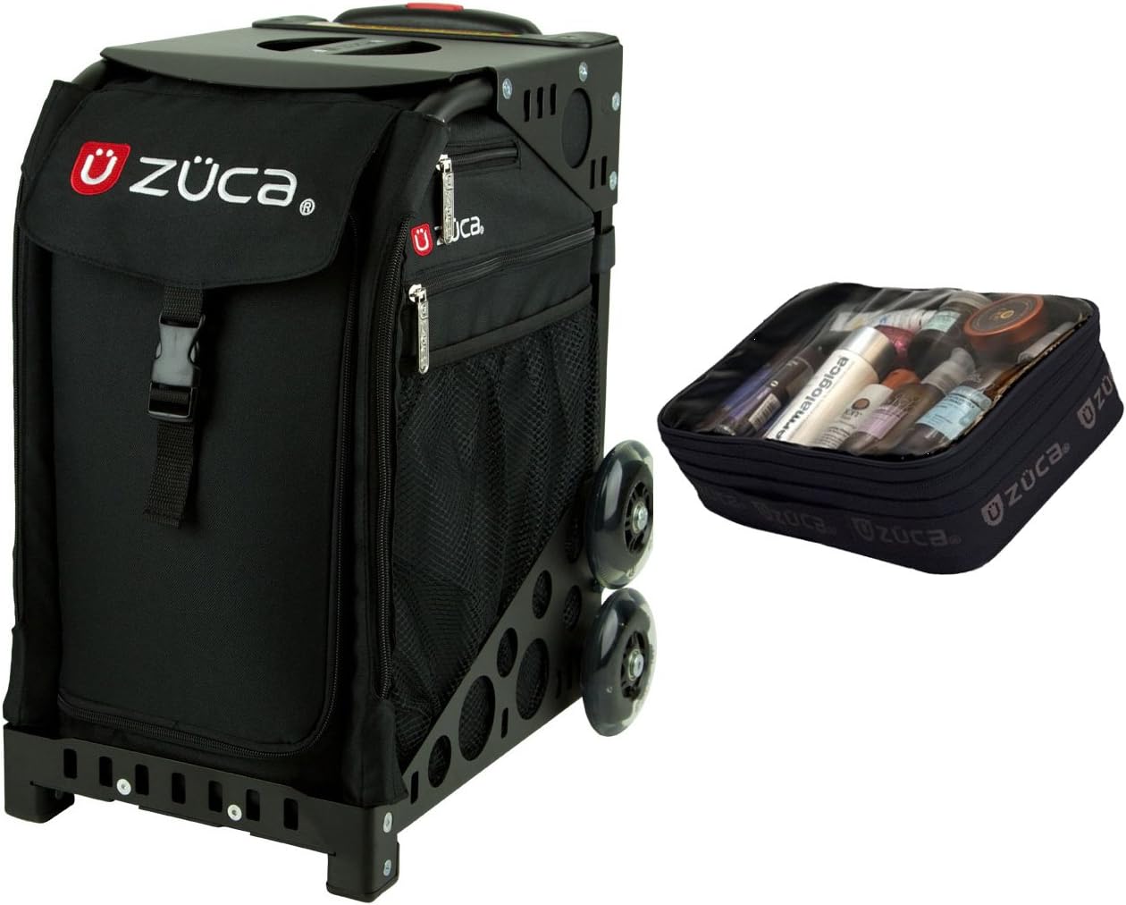 ZUCA Obsidian Sport Insert Bag & Black Frame + Gift Utility Pouch