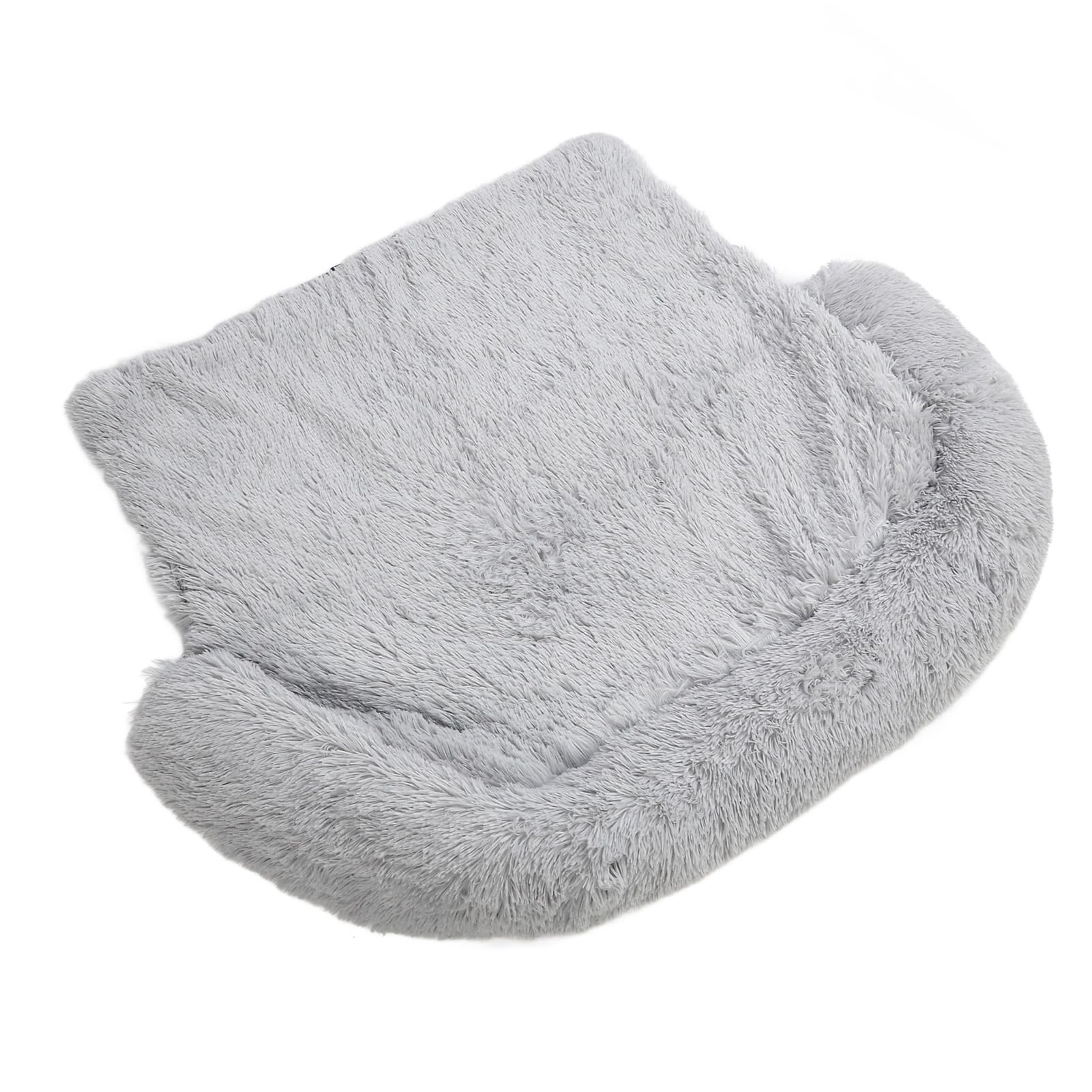 Couverture lavable en peluche avec soutien de la tête chien
