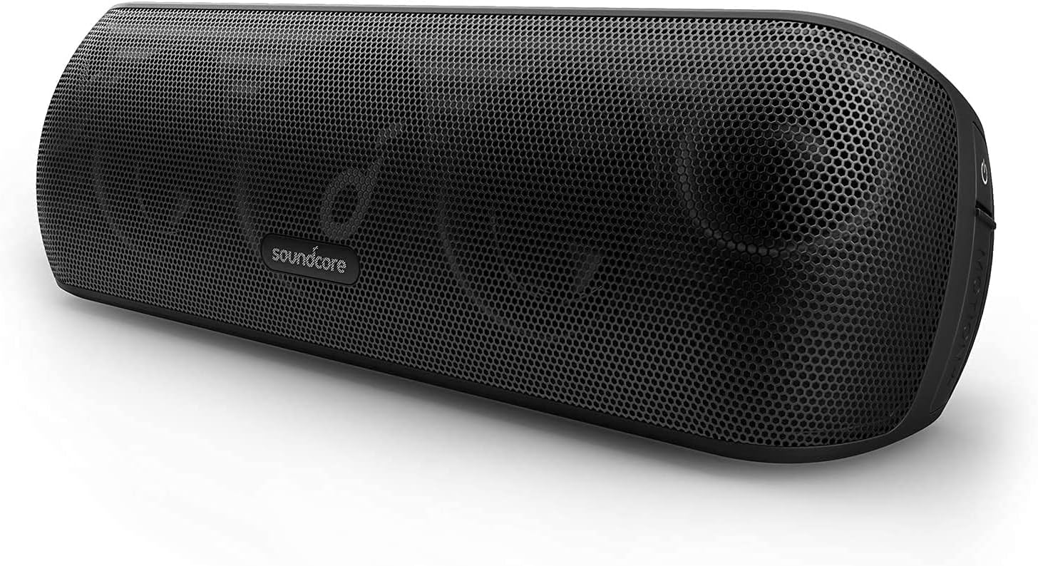 soundcore by Anker Motion+ Bluetooth Speaker with Hi-Res 30W (Renewed) | Audio, BassUp, Extended Bass and Treble, Wireless HiFi Portable Speaker with App, 12-Hour Playtime, IPX7 Waterproof, USB-C