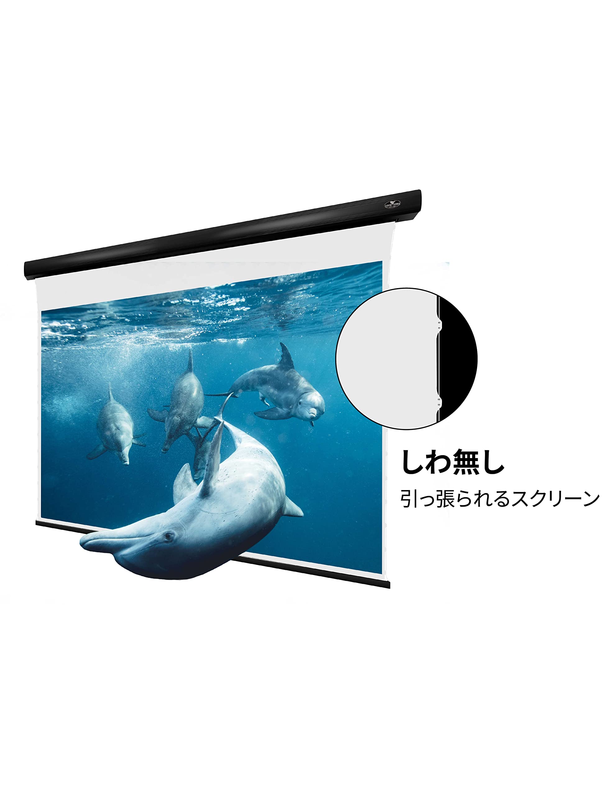 Amazon | プロジェクター スクリーン VIVIDSTORM ホームシアター