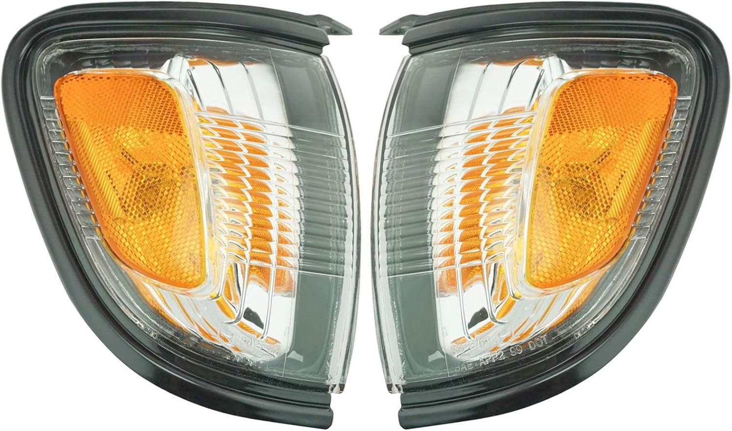 Side Marker Corner Parking Lights Turn Signals Pair Set