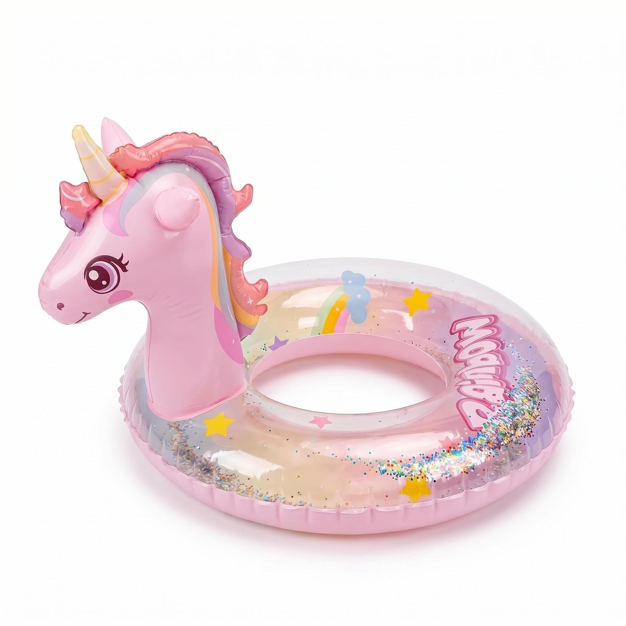 CutitiUU Unicorn Inflatables Swimming Ring,Inflatable Swim Ring,Swimming Rings for Adults,Summer Pool Beach Party Swimming Float Tube, Swim Ring Pool Floats for Water Activities (#70)