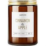 AOOVOO Apple Cinnamon Candles - 22 oz Scented Candles, Aromatherapy Candle, Soy Candle for Home Scented