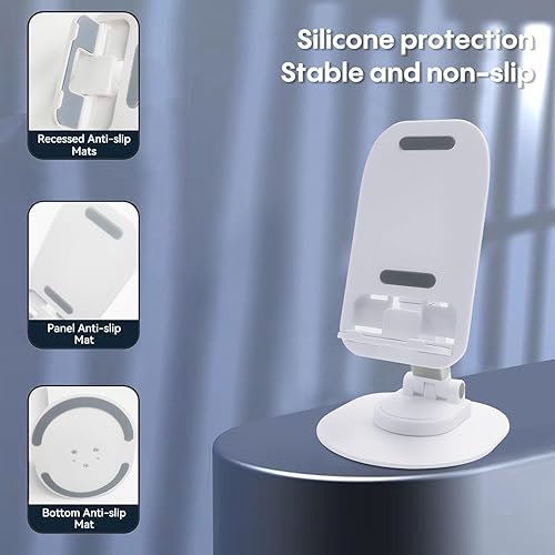 Miniatura 4 de Soporte plegable para teléfono de escritorio, soporte para teléfono en el escritorio compatible con iPhone 15, 14, 13 Pro Max Mini, adecuado para