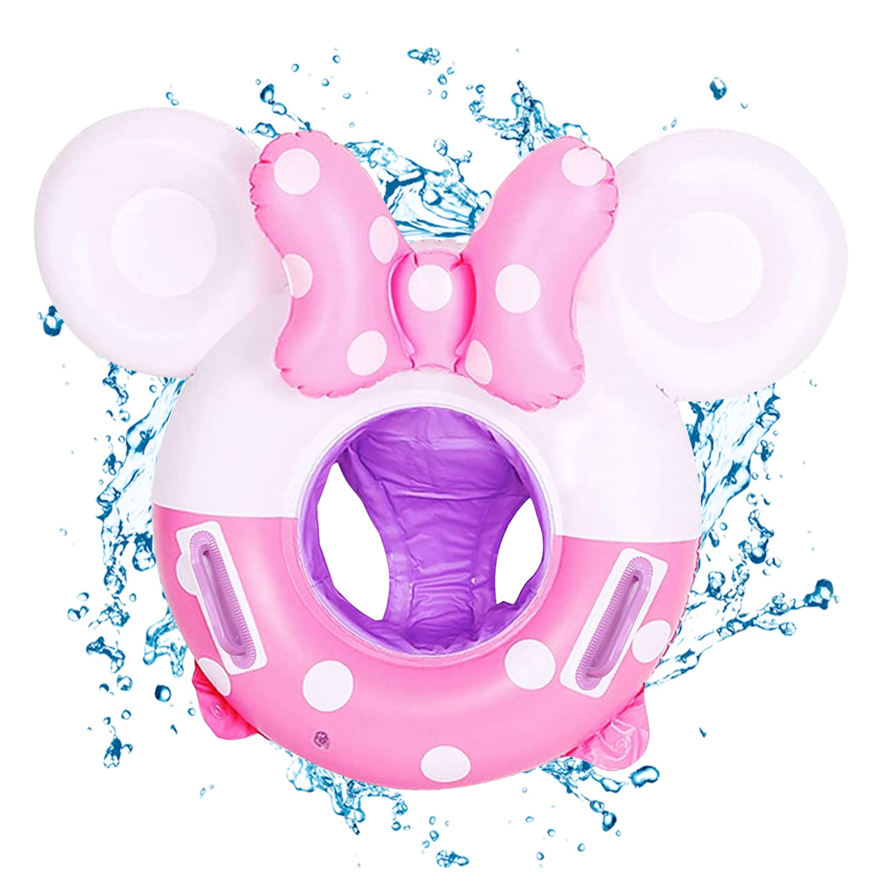YeahBoom Anillo de Natación Inflable para Bebé,Anillo De Natación para Bebés,Flotador Bebé,Piscina Hinchables Niños Flotadores,Anillo Bebe Piscina,Bebé de 6 Meses a 3 años