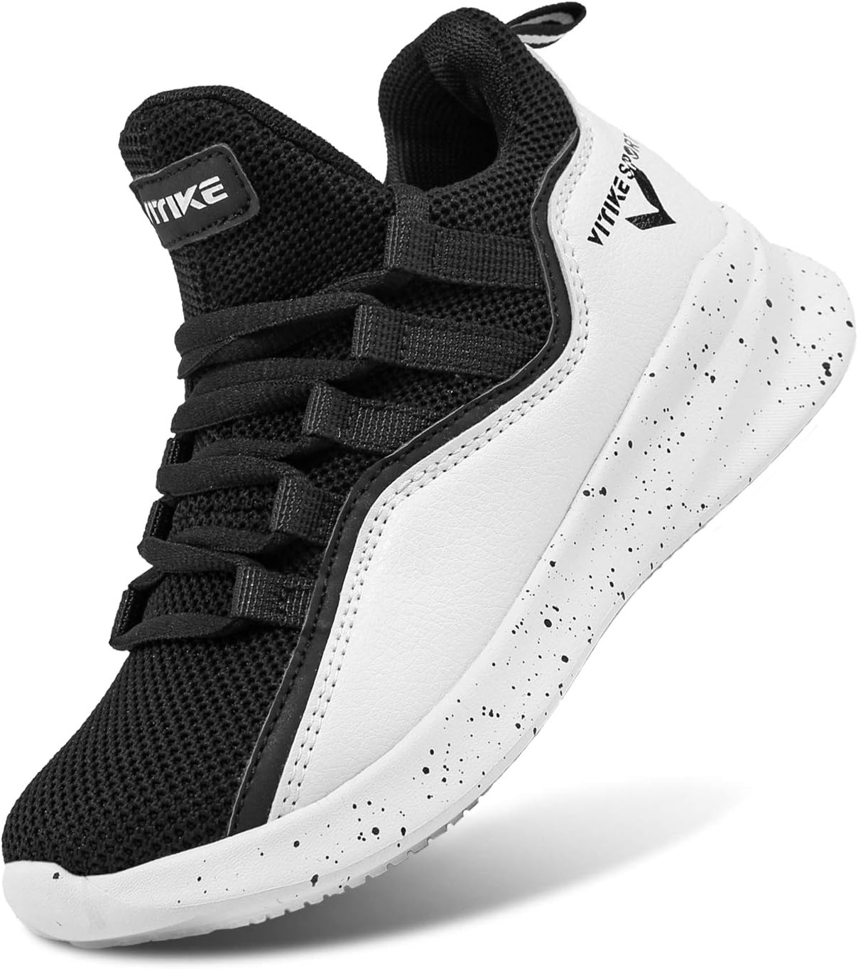 WETIKE Boys Basketball Shoes Non-Slip Girls Sneakers Durable Kids Running Shoes Outdoor Trainers (Little Kid/Big Kid)