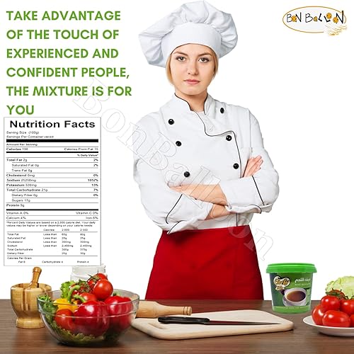 Miniatura 2 de Chefy Mix - Caldo con sabor a carne de vacuno Halal Egypt mejora el sabor de tus recetas favoritas con caldo de carne de res en polvo hecho con