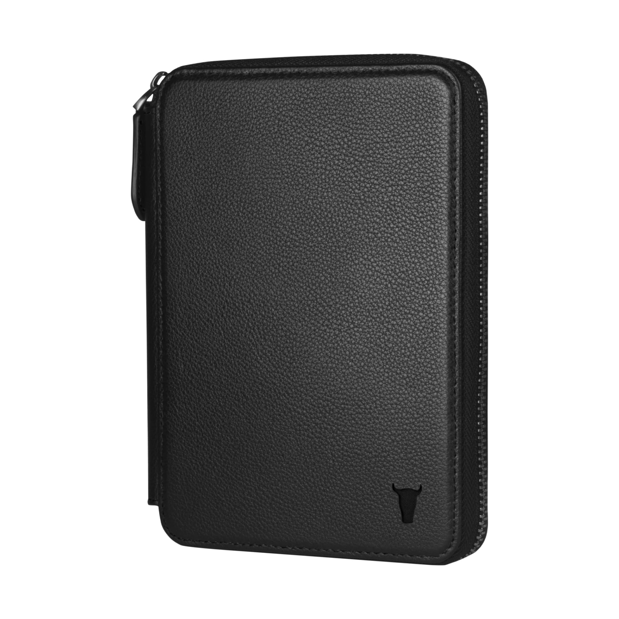 TORRO Travel Wallet – Genuine Leather Travel Organiser with Passport Holder and Detachable Cardholder