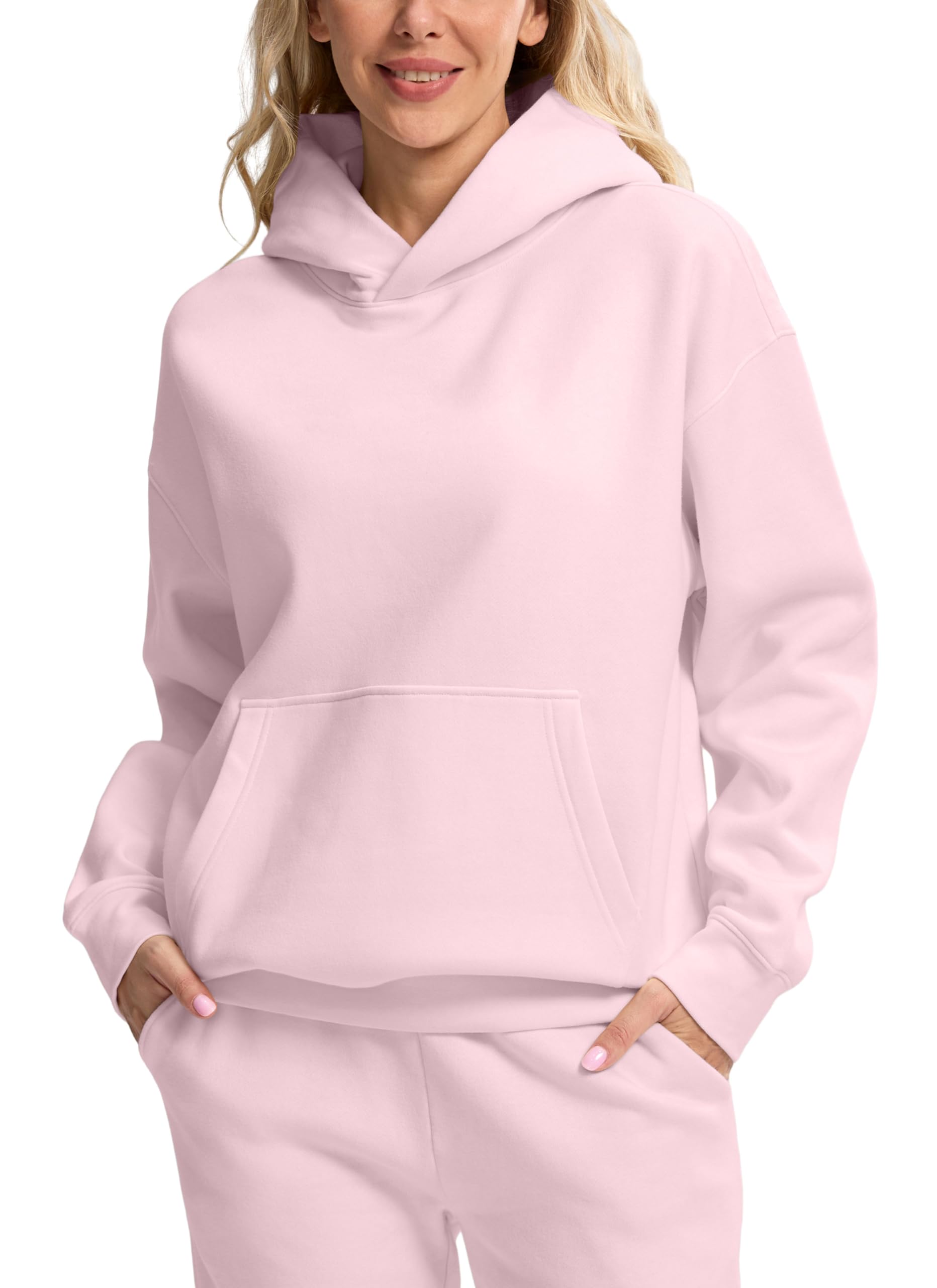 G Gradual Hoodies for Women Oversized Fleece Sweatshirt with Pocket Loose Fit Casual Athletic Workout Pullover