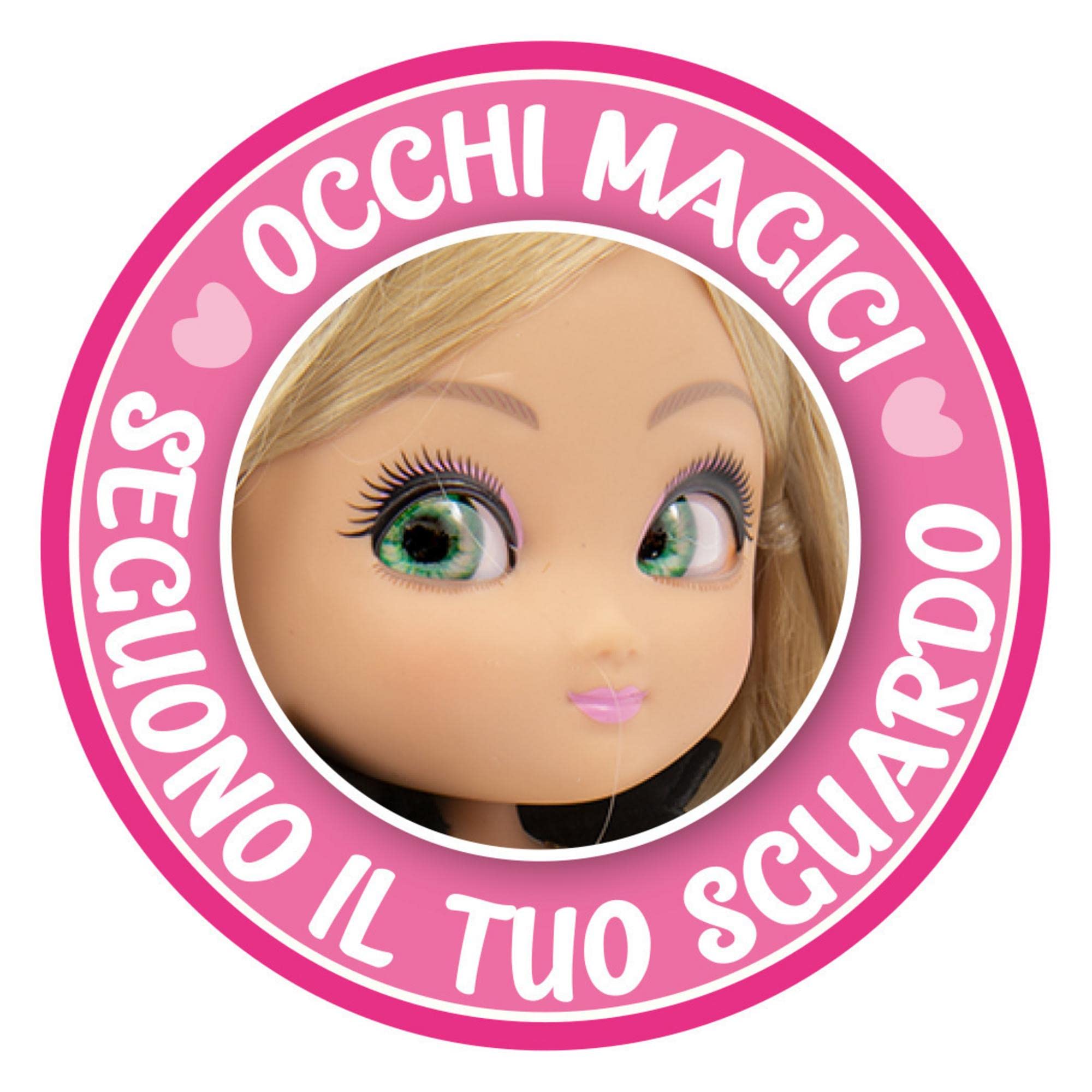 UNIQUE EYES Giochi Preziosi 25 cm Articulated Doll with Magical