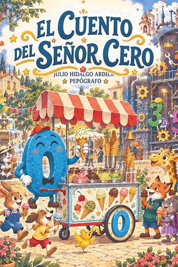Portada de El cuento del señor Cero, de Julio Hidalgo Ardila